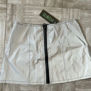 Club exx Iridescent mini skirt